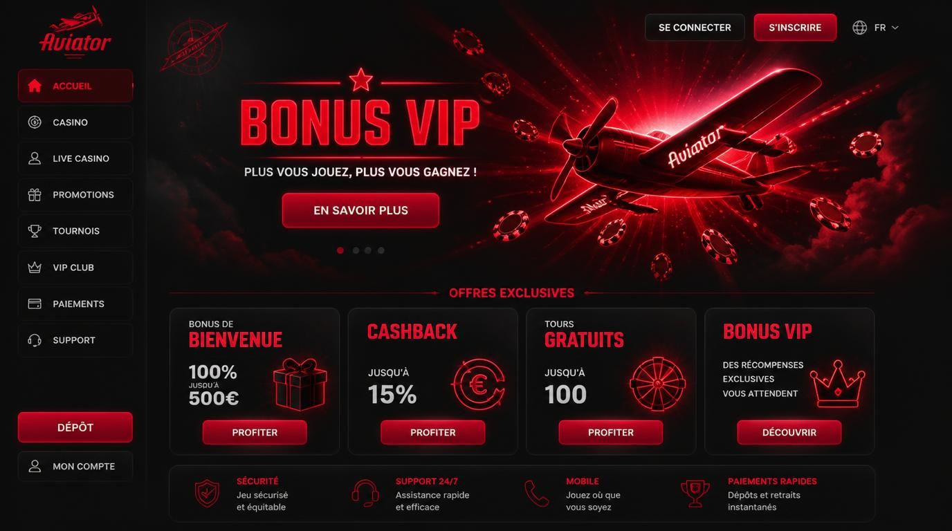 affichage d’offres promotionnelles VIP